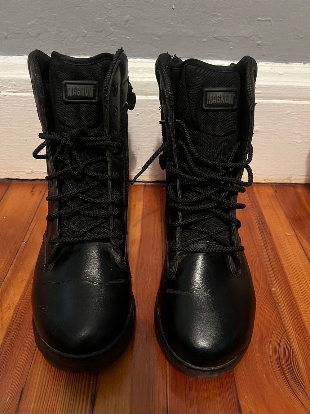 Magnum Black Tactical Lace-Up Boots